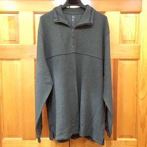 Van Heusen 1/4 zip knit pull over